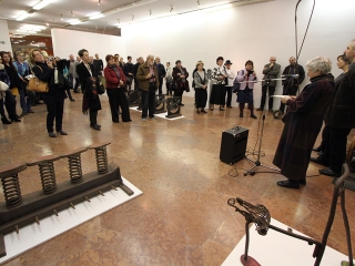 Vas/mű a KMI-ben - fotó: Sándor Judit