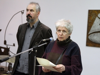 Vas/mű a KMI-ben - fotó: Sándor Judit