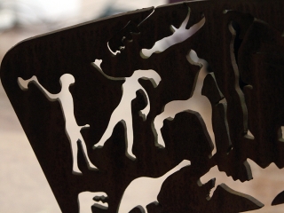 Vas/mű a KMI-ben - fotó: Sándor Judit