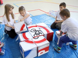 Közlekedési vetélkedő - fotó: Sándor Judit