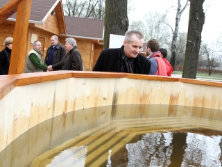 Elkészült a szaunapark - fotó: Sándor Judit