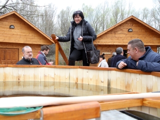 Elkészült a szaunapark - fotó: Sándor Judit
