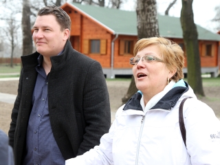 Elkészült a szaunapark - fotó: Sándor Judit