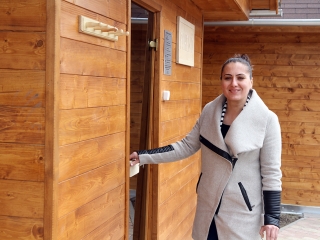 Elkészült a szaunapark - fotó: Sándor Judit