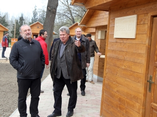Elkészült a szaunapark - fotó: Sándor Judit