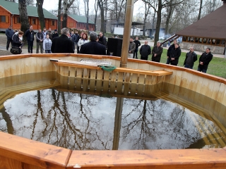 Elkészült a szaunapark - fotó: Sándor Judit