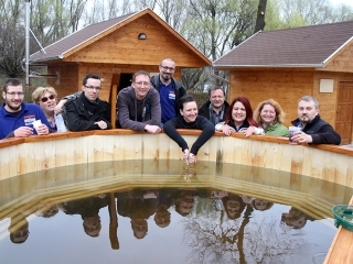 Elkészült a szaunapark - fotó: Sándor Judit
