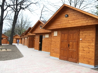 Elkészült a szaunapark - fotó: Sándor Judit