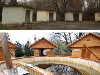 Elkészült a szaunapark - fotó: Sándor Judit