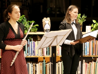 Előtérben a költészet és a zene szimbiózisa - fotó: Ónodi Zoltán