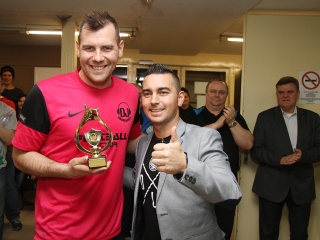 Jótékonysági focitorna - fotó: Sándor Judit