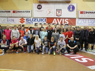 Jótékonysági focitorna - fotó: Sándor Judit