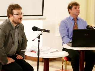 Beszélgetés Bánkövi Gyulával - fotó: Ónodi Zoltán