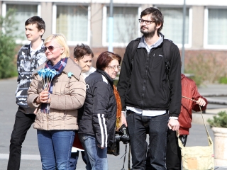 Az autizmus világnapja - Minifesztivál a főtéren - fotó: Sándor Judit