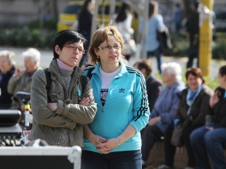 Az autizmus világnapja - Minifesztivál a főtéren - fotó: Sándor Judit