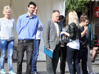 Az autizmus világnapja - Minifesztivál a főtéren - fotó: Sándor Judit