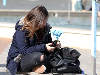 Az autizmus világnapja - Minifesztivál a főtéren - fotó: Sándor Judit
