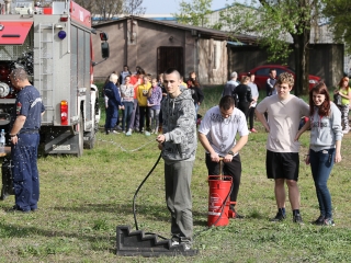 Katasztrófavédelmi vetélkedő - fotó: Ónodi Zoltán