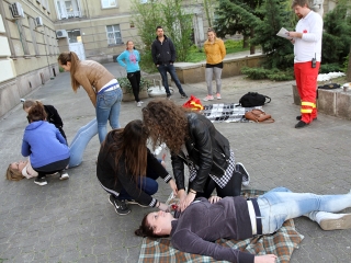 Életmentő-vetélkedő - fotó: Sándor Judit