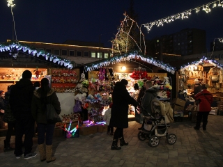 Adventi forgatag nyitónap - fotó: Sándor Judit