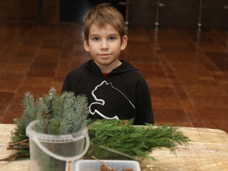 Adventi forgatag nyitónap - fotó: Sándor Judit