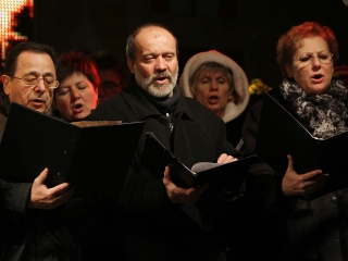 Adventi forgatag nyitónap - fotó: Sándor Judit