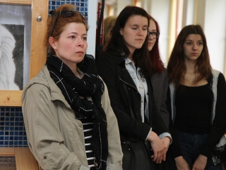 Rajzpályázat és kiállítás a Lorántffy-ban - fotó: Sándor Judit