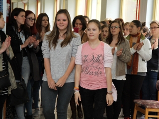 Rajzpályázat és kiállítás a Lorántffy-ban - fotó: Sándor Judit