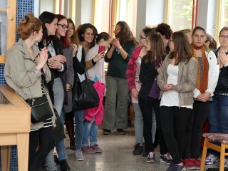 Rajzpályázat és kiállítás a Lorántffy-ban - fotó: Sándor Judit