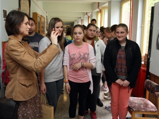 Rajzpályázat és kiállítás a Lorántffy-ban - fotó: Sándor Judit