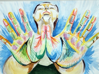 Rajzpályázat és kiállítás a Lorántffy-ban - fotó: Sándor Judit