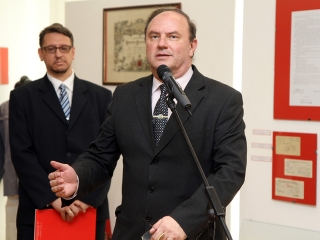 Kiállítás a tűzoltóság történetéről - fotó: Sándor Judit