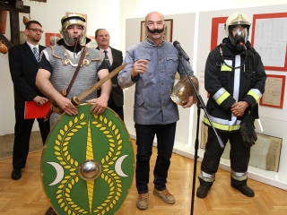 Kiállítás a tűzoltóság történetéről - fotó: Sándor Judit