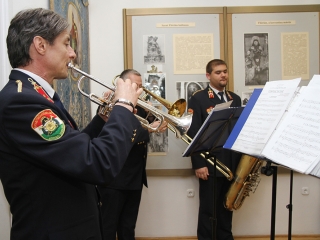 Kiállítás a tűzoltóság történetéről - fotó: Sándor Judit