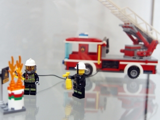 Kiállítás a tűzoltóság történetéről - fotó: Sándor Judit