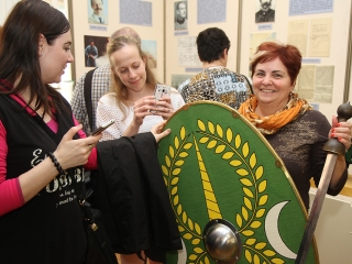 Kiállítás a tűzoltóság történetéről - fotó: Sándor Judit