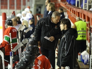Magyarország - Franciaország jégkorong mérkőzés - fotó: Ónodi Zoltán