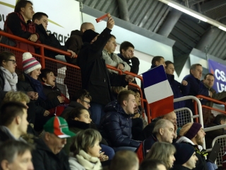 Magyarország - Franciaország jégkorong mérkőzés - fotó: Ónodi Zoltán