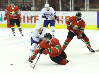 Magyarország - Franciaország jégkorong mérkőzés - fotó: Ónodi Zoltán