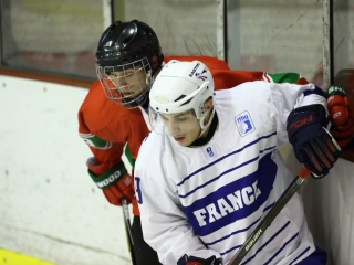 Magyarország - Franciaország jégkorong mérkőzés - fotó: Ónodi Zoltán