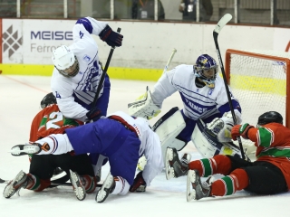 Magyarország - Franciaország jégkorong mérkőzés - fotó: Ónodi Zoltán