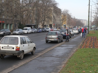 Tiltakozás Útlezárással - fotó: Ónodi Zoltán