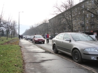 Tiltakozás Útlezárással - fotó: Ónodi Zoltán