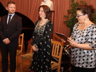 Sándor Frigyes díjátadó - fotó: Sándor Judit