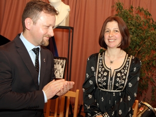 Sándor Frigyes díjátadó - fotó: Sándor Judit