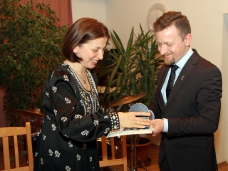 Sándor Frigyes díjátadó - fotó: Sándor Judit