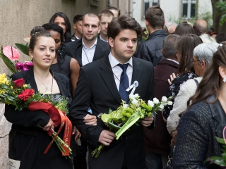 A Rosti Iskola ballagása - fotó: Ónodi Zoltán