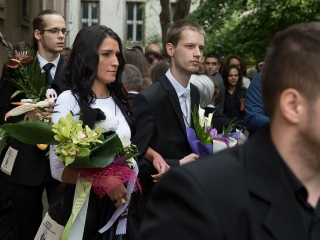 A Rosti Iskola ballagása - fotó: Ónodi Zoltán