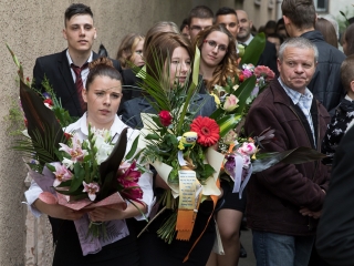 A Rosti Iskola ballagása - fotó: Ónodi Zoltán