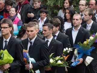 A Rosti Iskola ballagása - fotó: Ónodi Zoltán